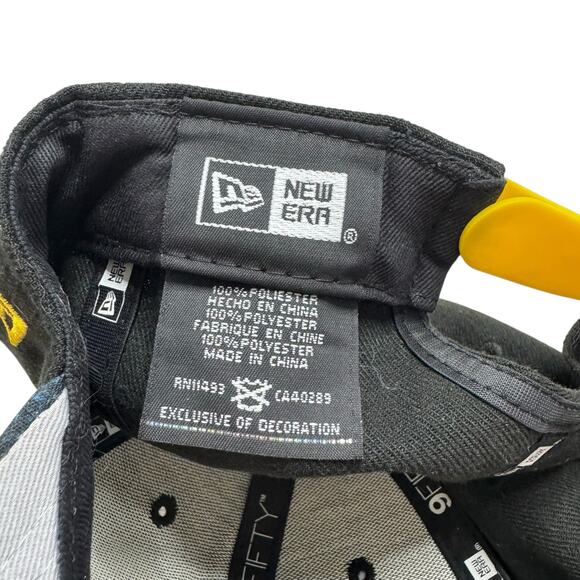 STAR WARS A New Hope Black Hat Cap Snapback Bill Print One Size New Era 9Fifty - Picture 7 of 7